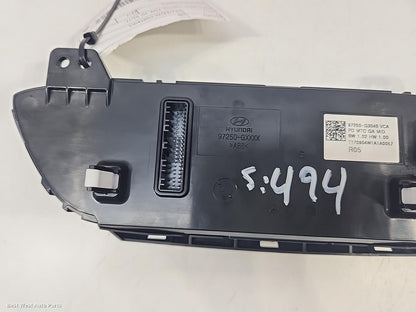 2017 HYUNDAI I30 Heater/Ac Controls