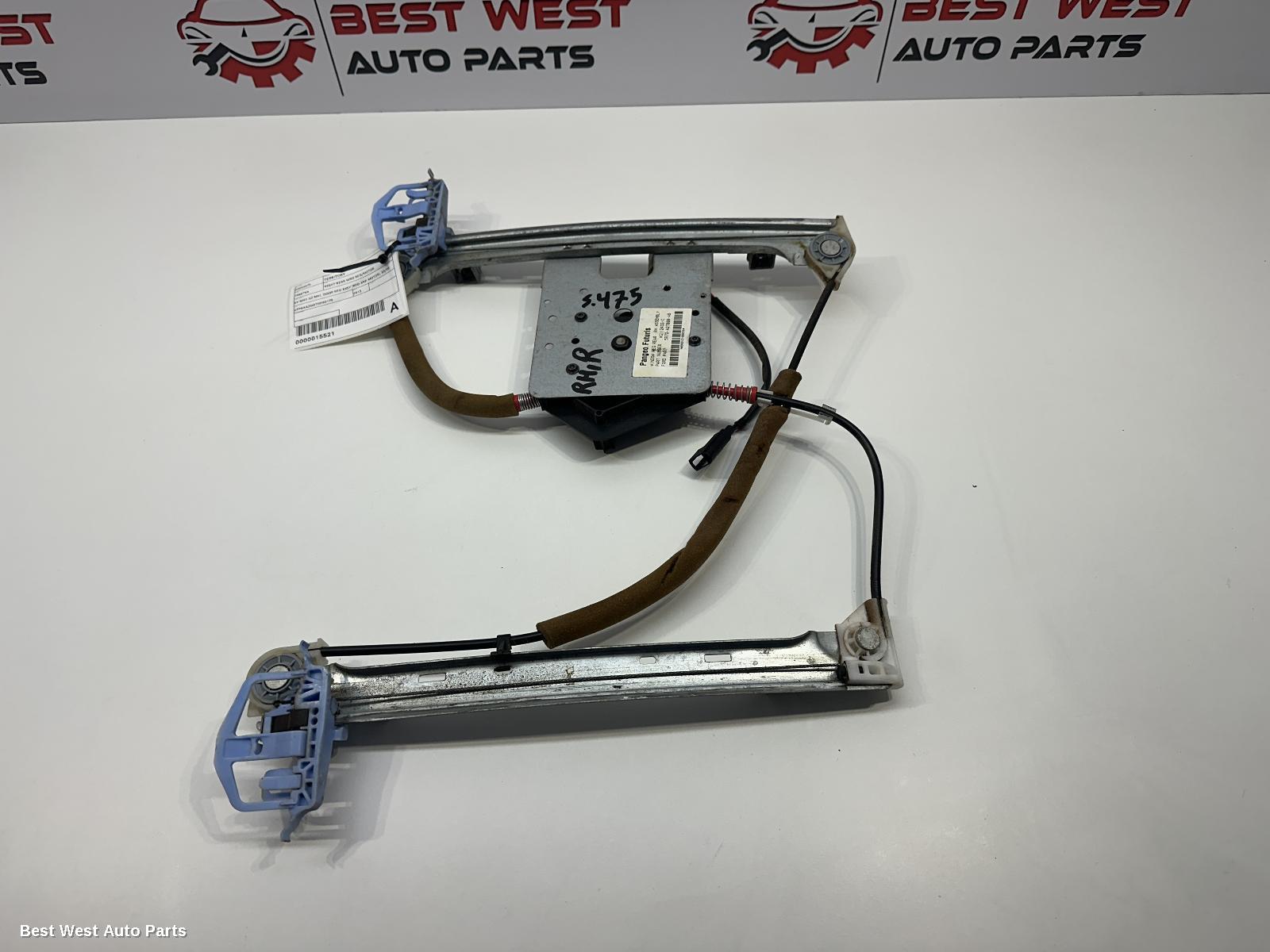 2013 FORD TERRITORY Right Rear Wnd Reg/Motor