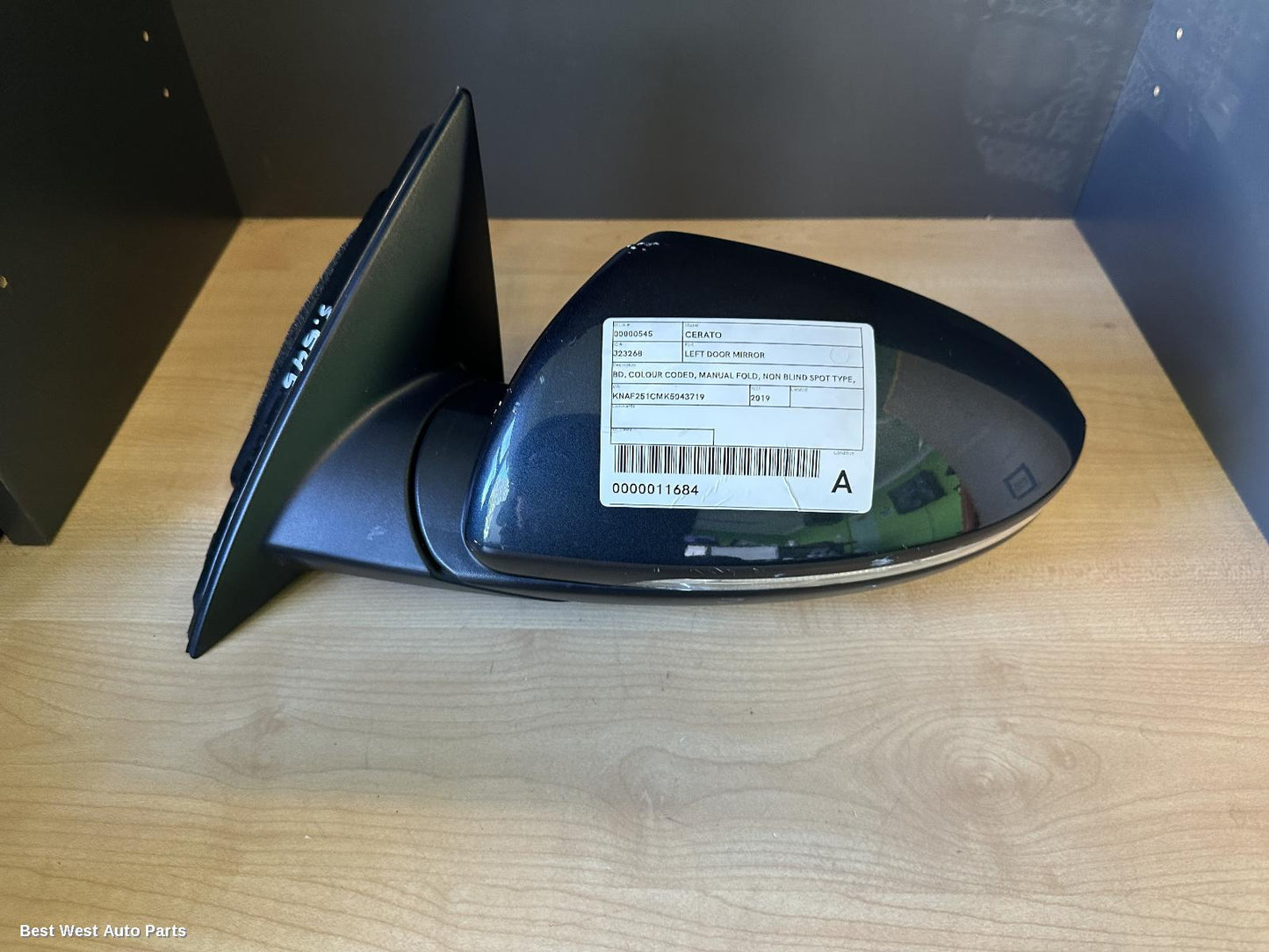 2019 KIA CERATO Left Door Mirror