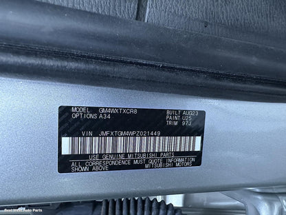 2023 MITSUBISHI OUTLANDER 2nd Seat (Rear Seat)