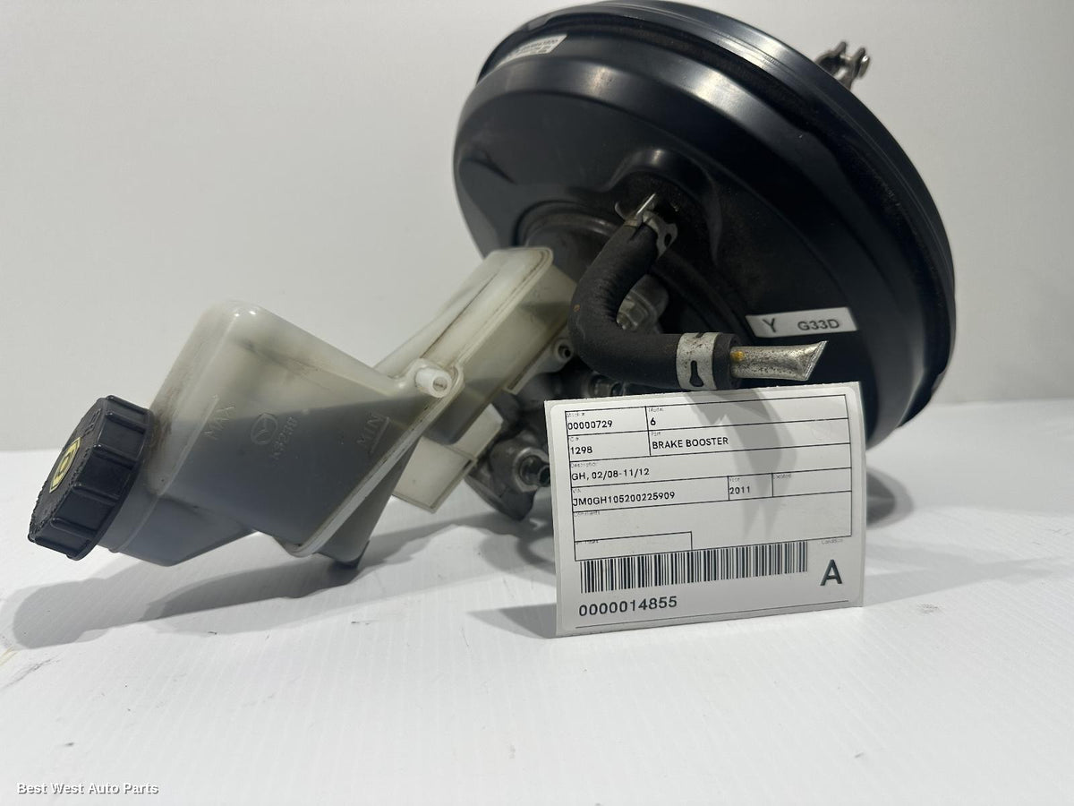 2011 MAZDA 6 Brake Booster