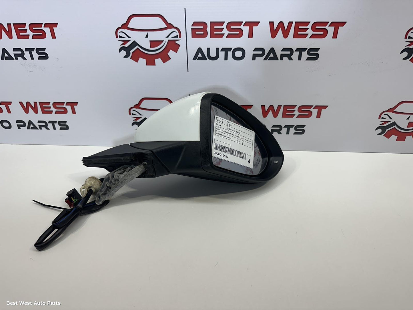 2013 VOLKSWAGEN GOLF Right Door Mirror