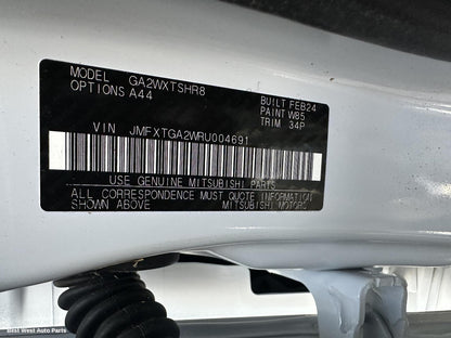 2024 MITSUBISHI ASX Left Rear Door/Sliding
