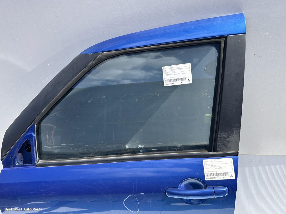 2007 SUZUKI SWIFT Left Front Door Window