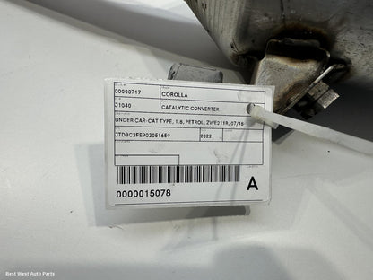 2022 TOYOTA COROLLA Catalytic Converter