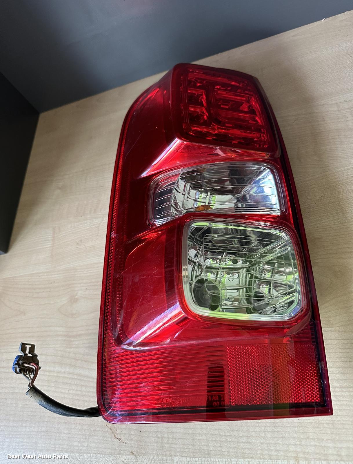 2016 HOLDEN COLORADO Left Taillight