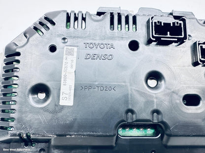 2016 TOYOTA YARIS Instrument Cluster