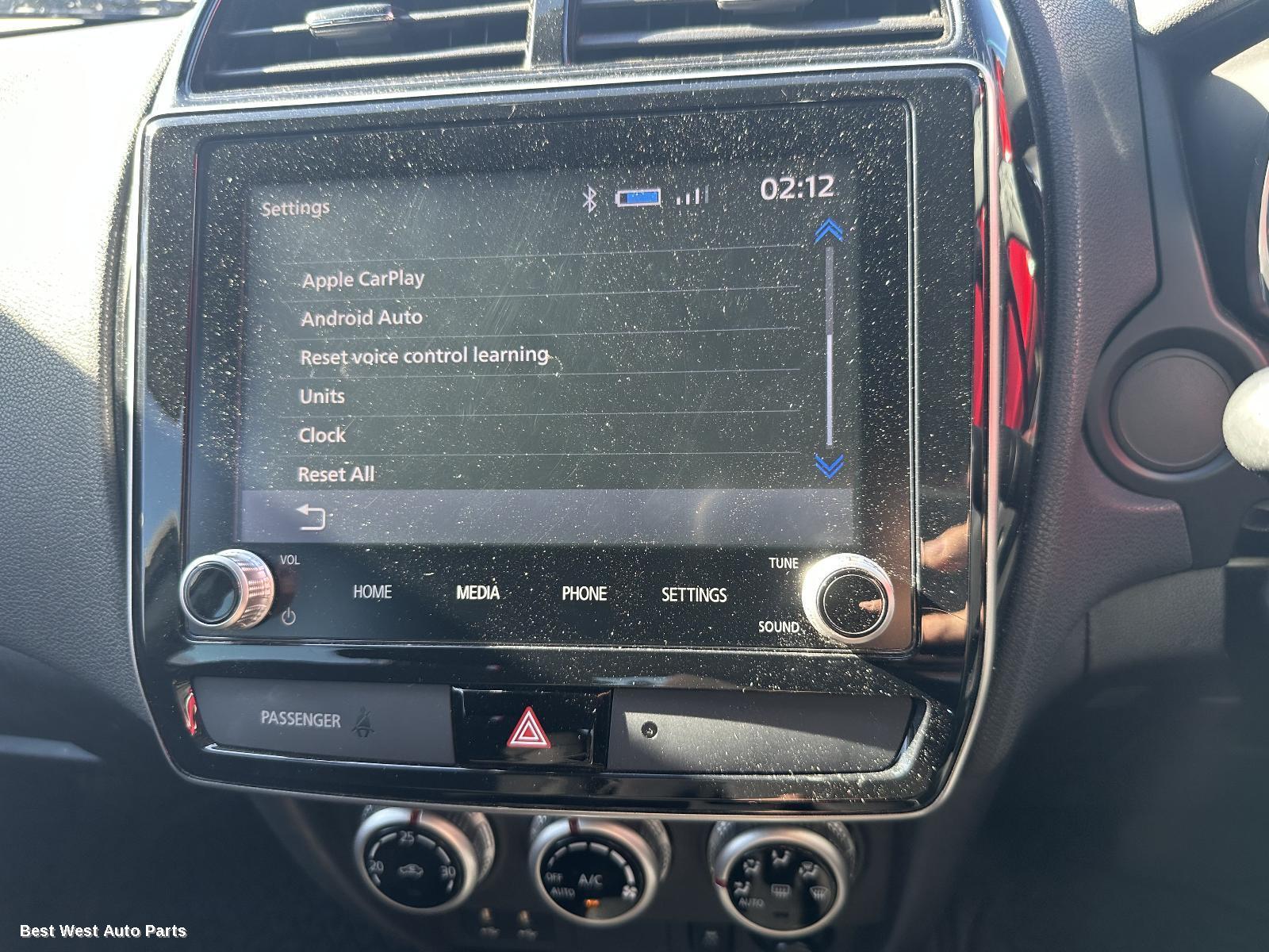 2020 MITSUBISHI ASX Radio/Cd/Dvd/Sat/Tv