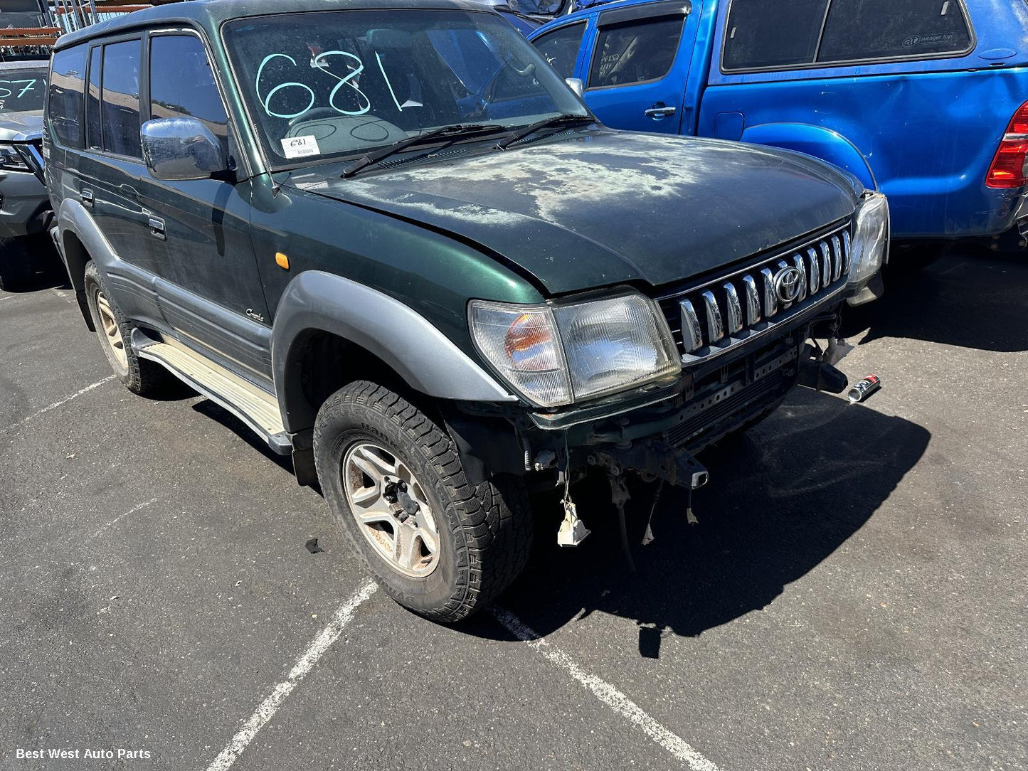 1998 TOYOTA PRADO Left Guard