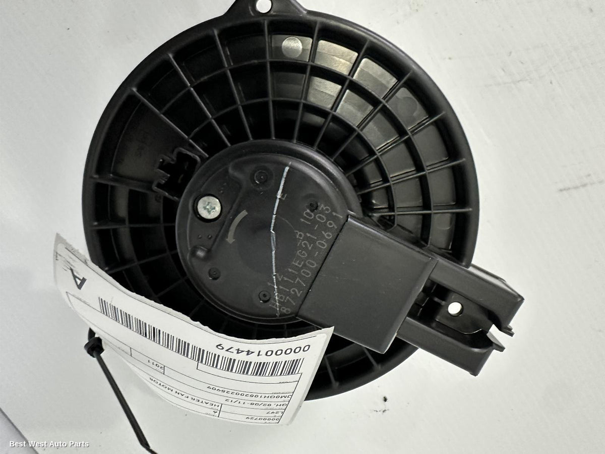 2011 MAZDA 6 Heater Fan Motor
