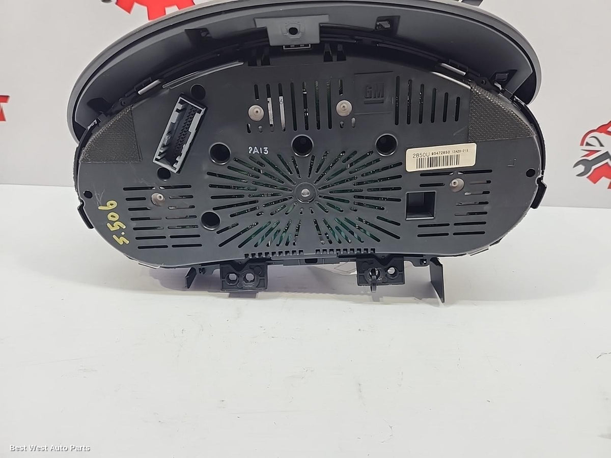 2012 HOLDEN CRUZE Instrument Cluster