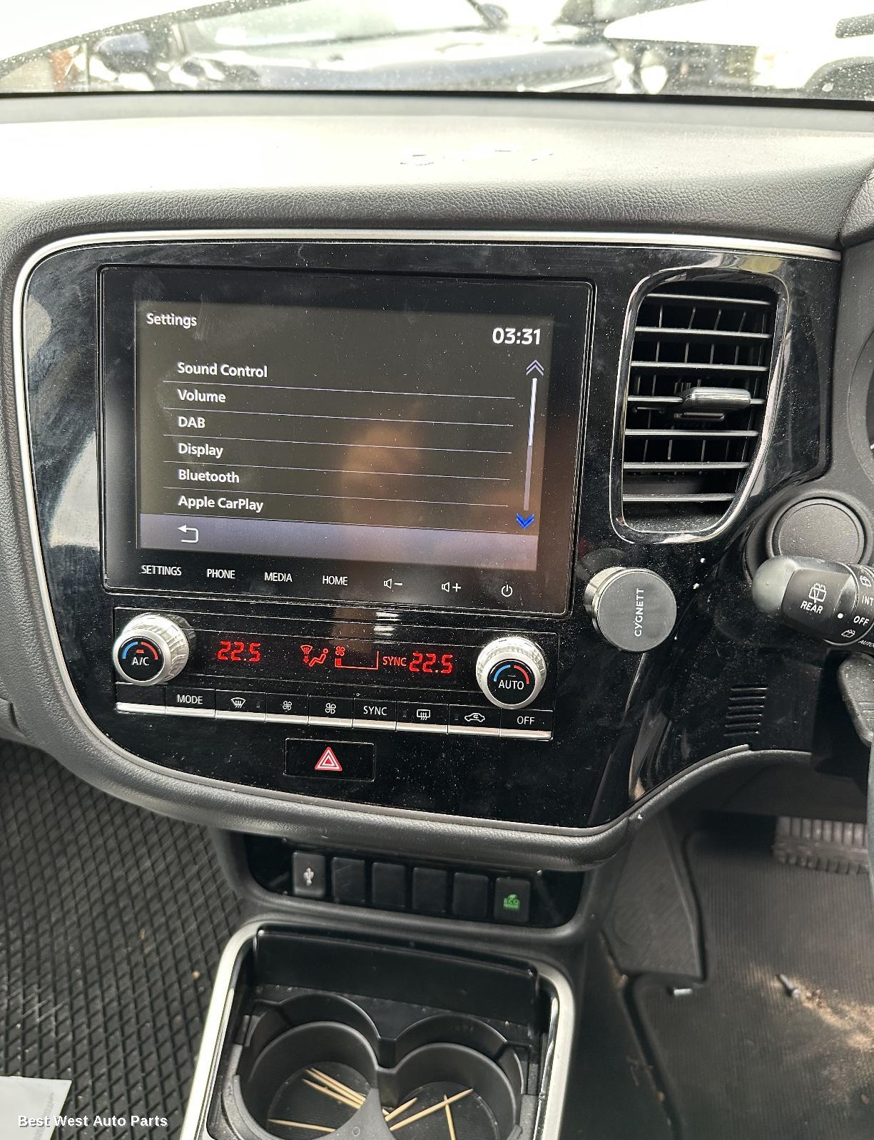 2021 MITSUBISHI OUTLANDER Heater/Ac Controls