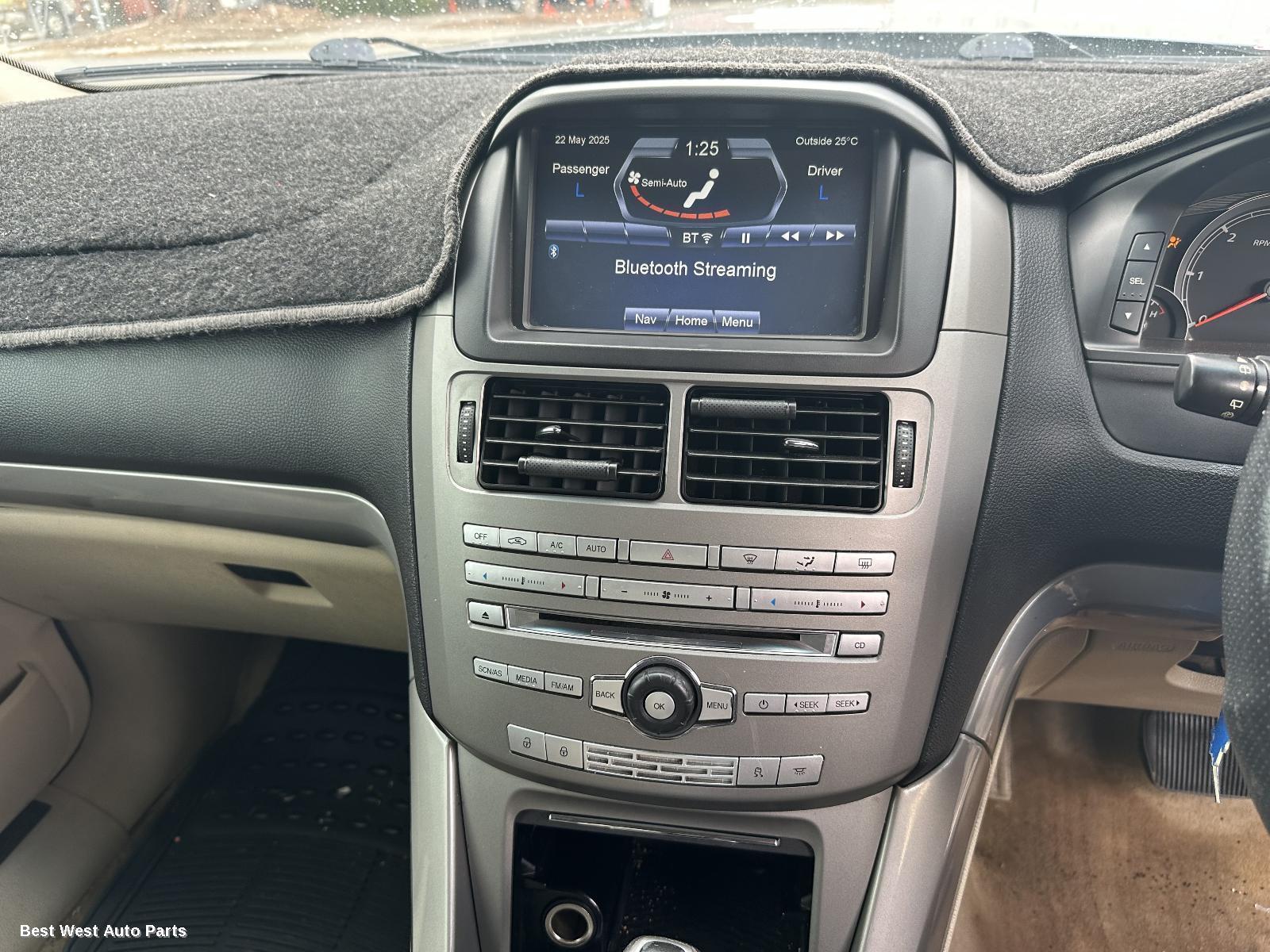 2013 FORD TERRITORY Radio/Cd/Dvd/Sat/Tv
