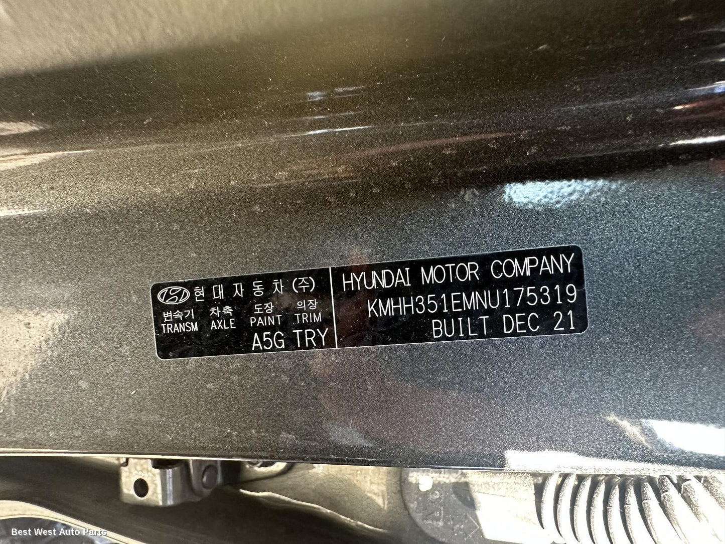 2021 HYUNDAI I30 REVERSE_CAMERA