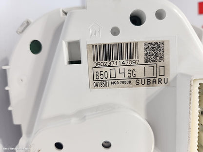 2015 SUBARU FORESTER Instrument Cluster