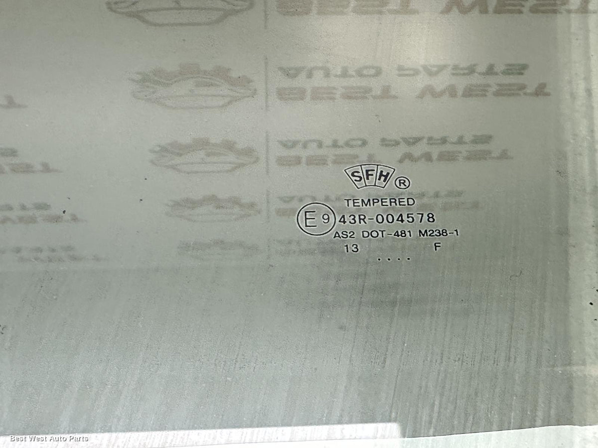2013 FORD TERRITORY Left Front Door Window