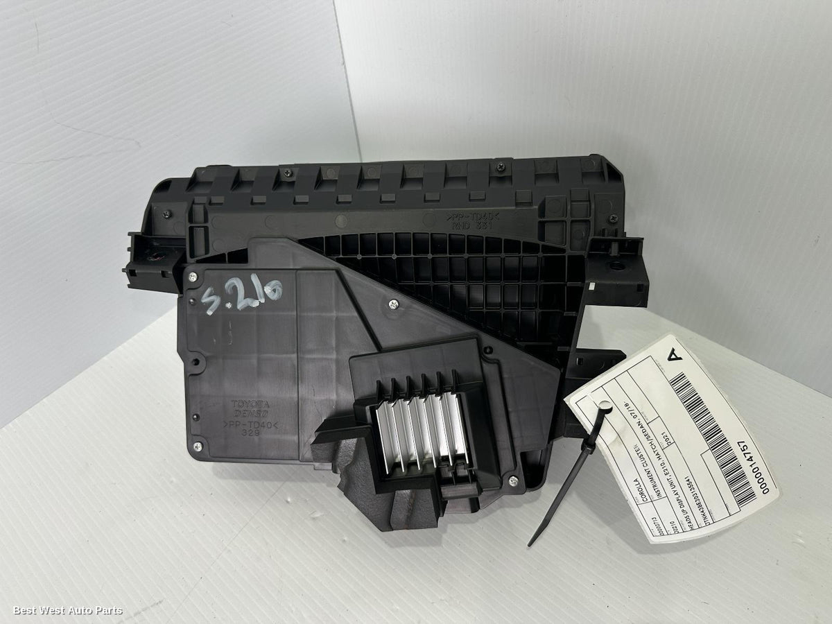 2021 TOYOTA COROLLA Instrument Cluster