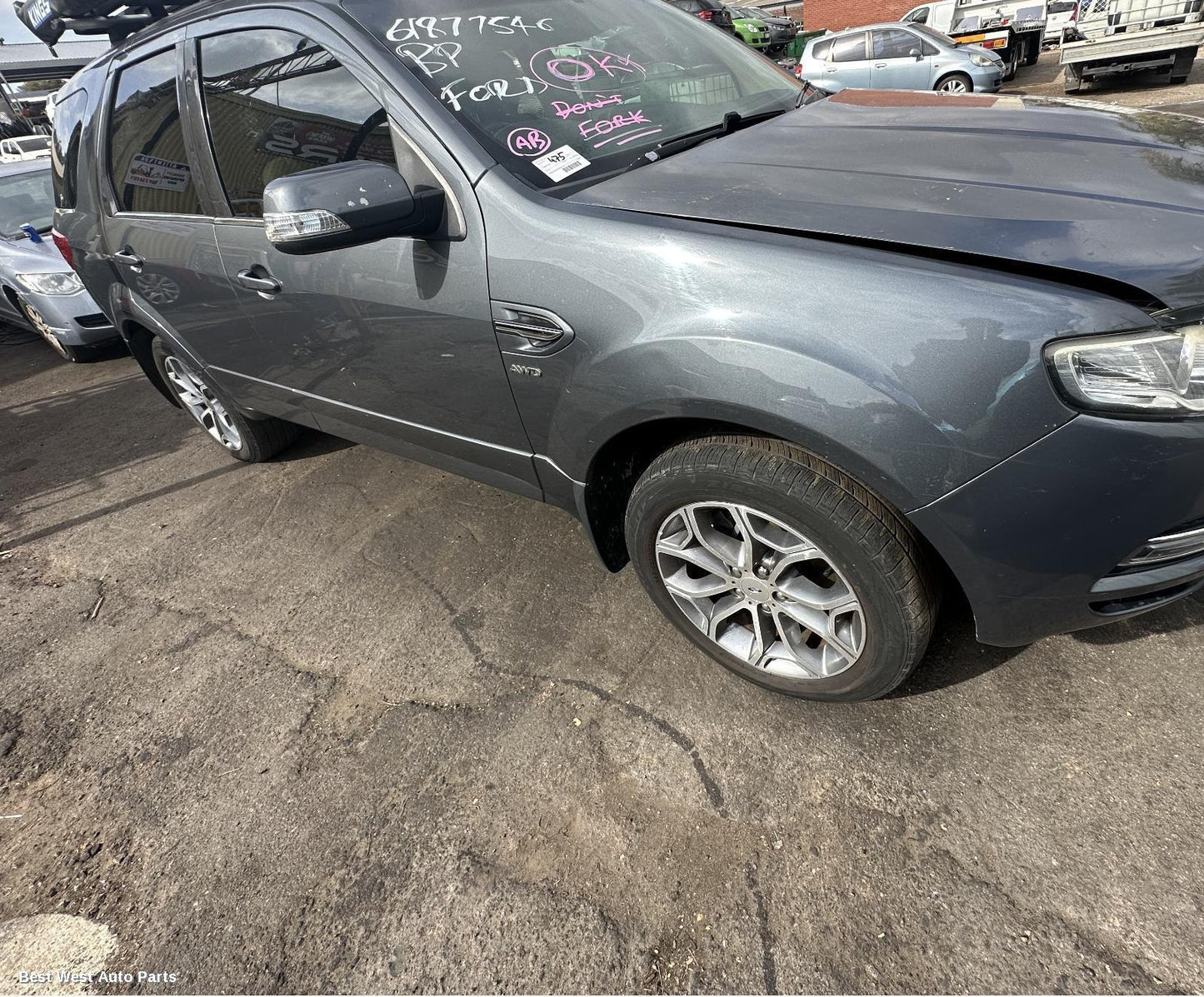 2013 FORD TERRITORY Left Front Door