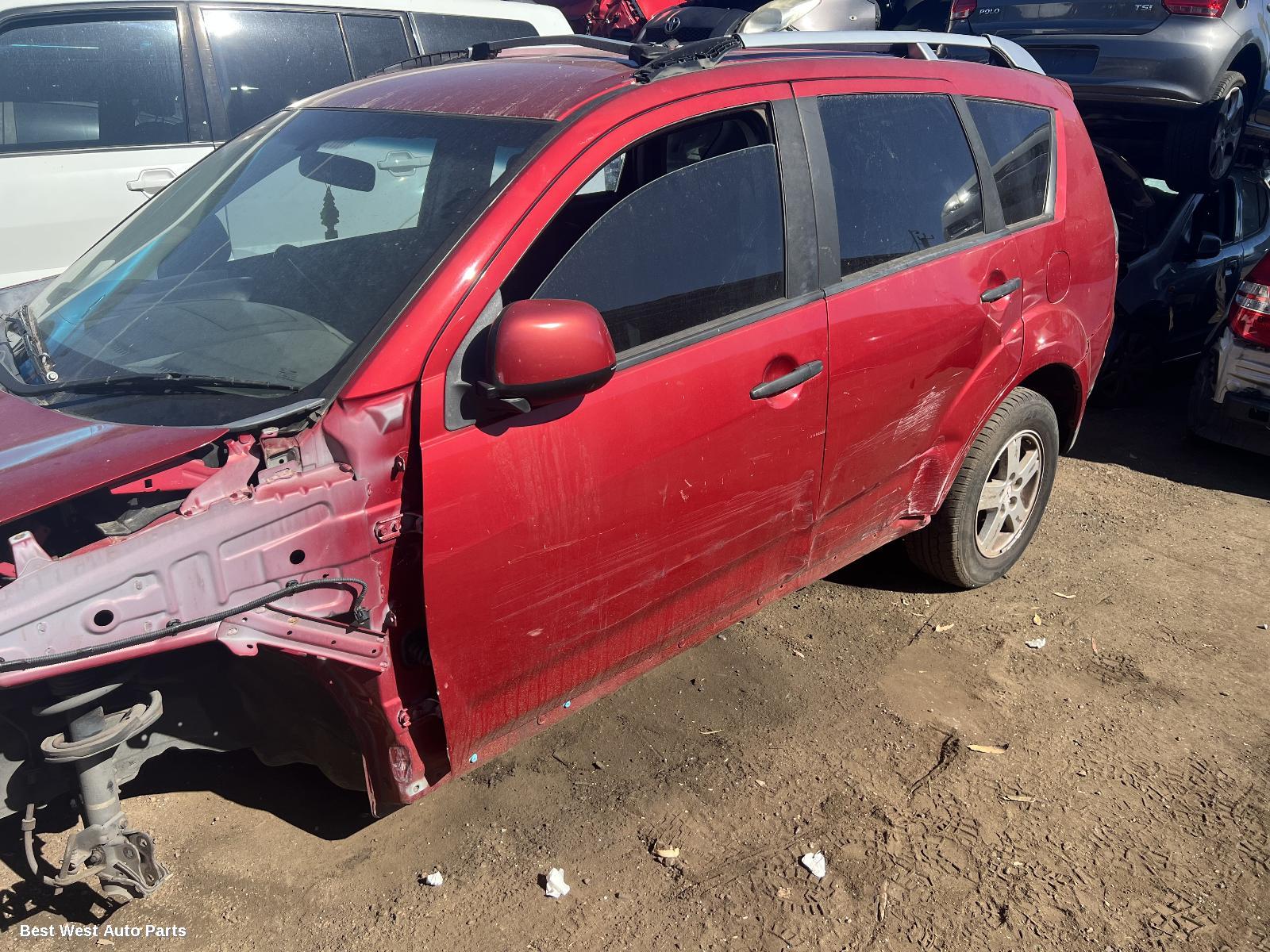 2009 MITSUBISHI OUTLANDER Left Front Window Reg/Motor