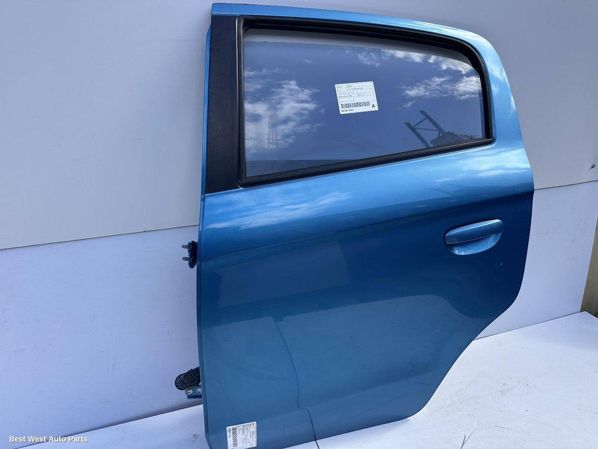 2013 MITSUBISHI MIRAGE Left Rear Door/Sliding