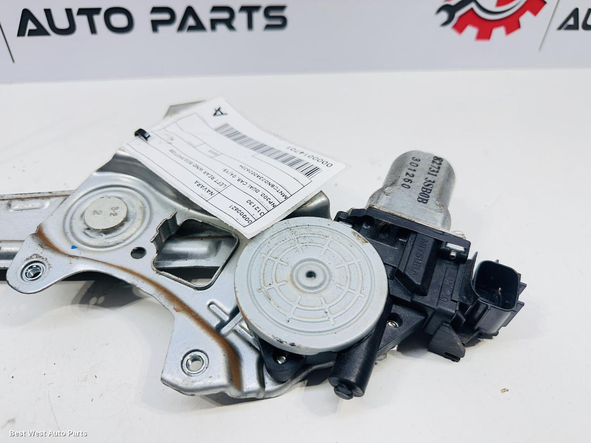 2023 NISSAN NAVARA Left Rear Wnd Reg/Motor