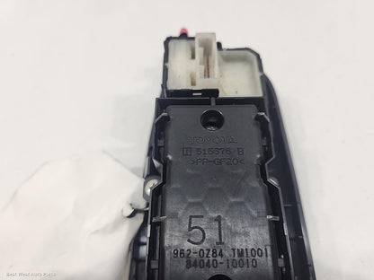 2018 TOYOTA C-HR Pwr Dr Wind Switch