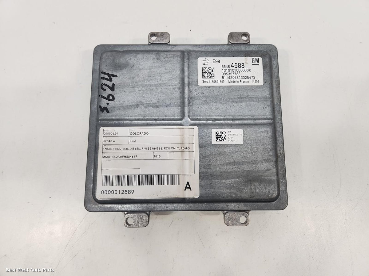 2015 HOLDEN COLORADO Ecu