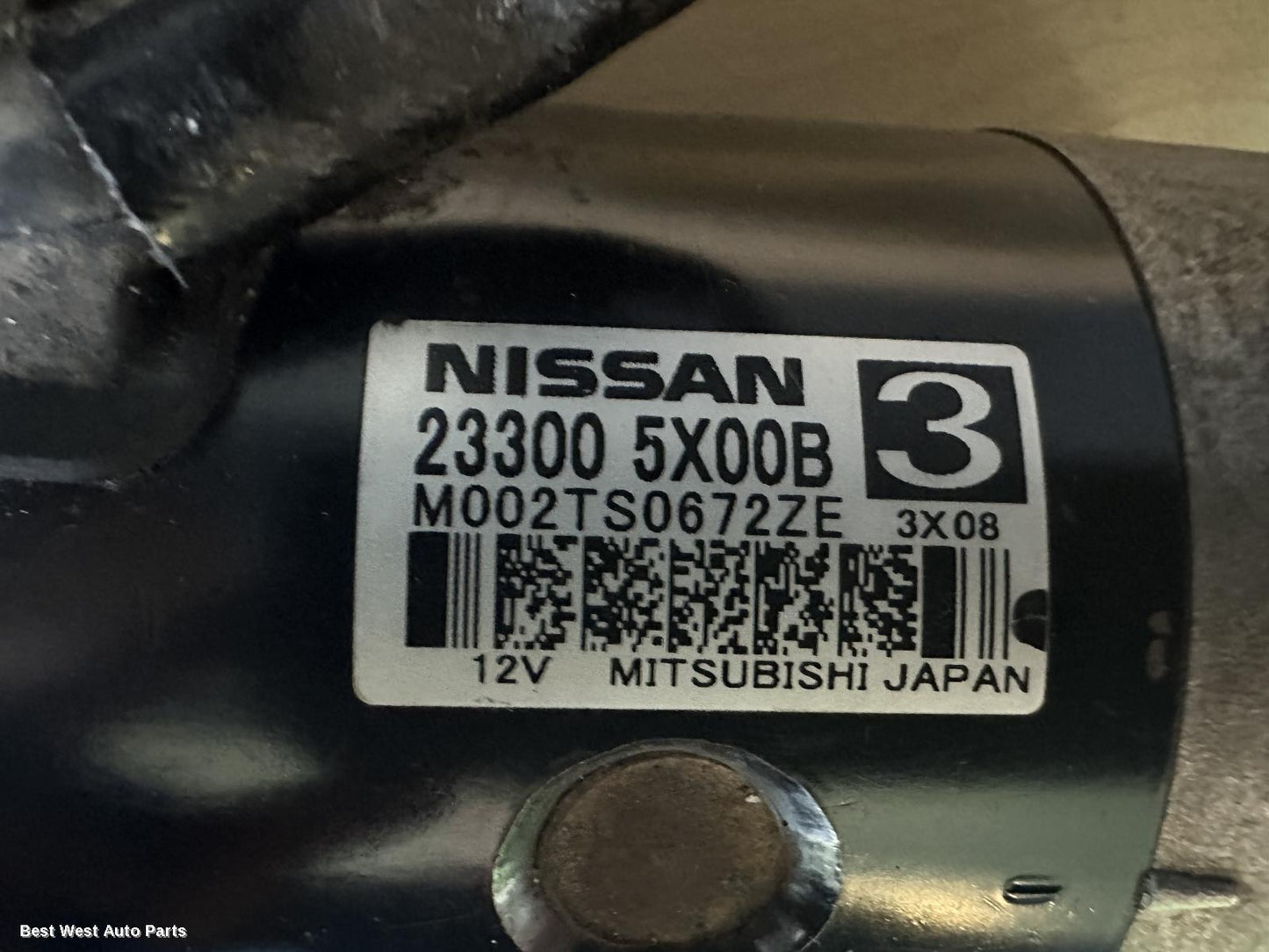 2014 NISSAN NAVARA Starter