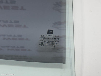 2015 HOLDEN COLORADO Right Rear Door Window