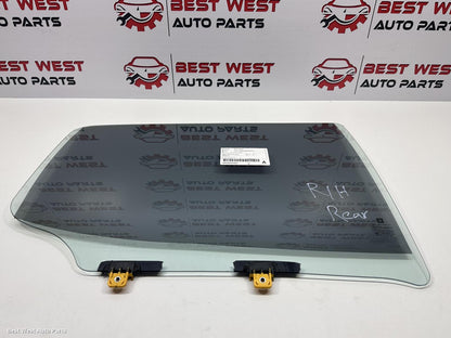 2017 HOLDEN COLORADO Right Rear Door Window