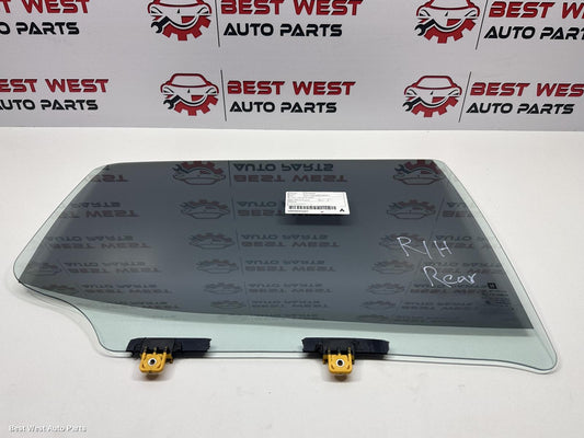 2017 HOLDEN COLORADO Right Rear Door Window