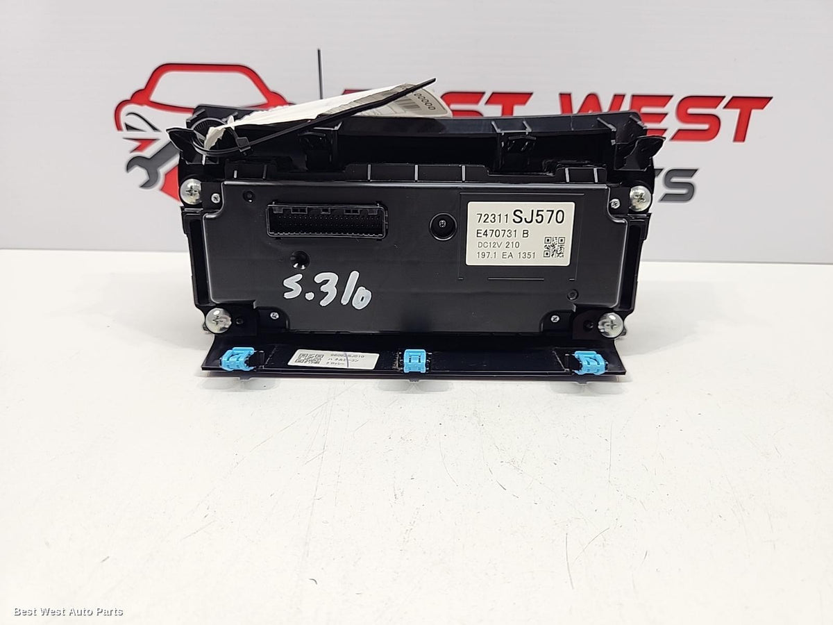 2021 SUBARU FORESTER Heater/Ac Controls