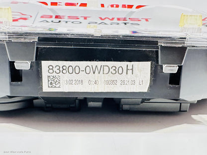 2018 TOYOTA C-HR Instrument Cluster