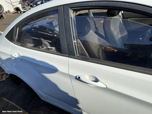 2013 HYUNDAI ACCENT Right Rear Door Window