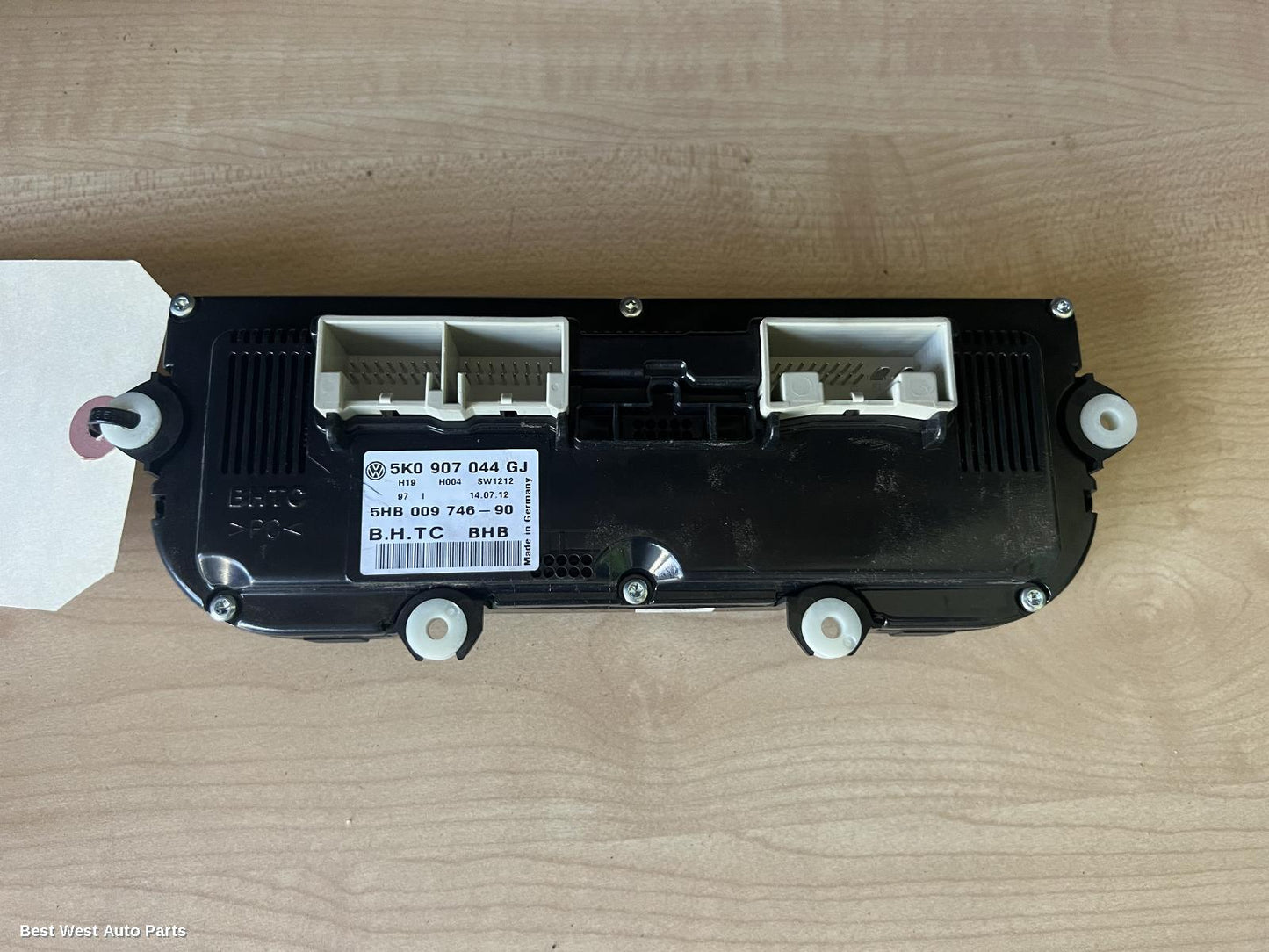 2012 VOLKSWAGEN GOLF Heater/Ac Controls