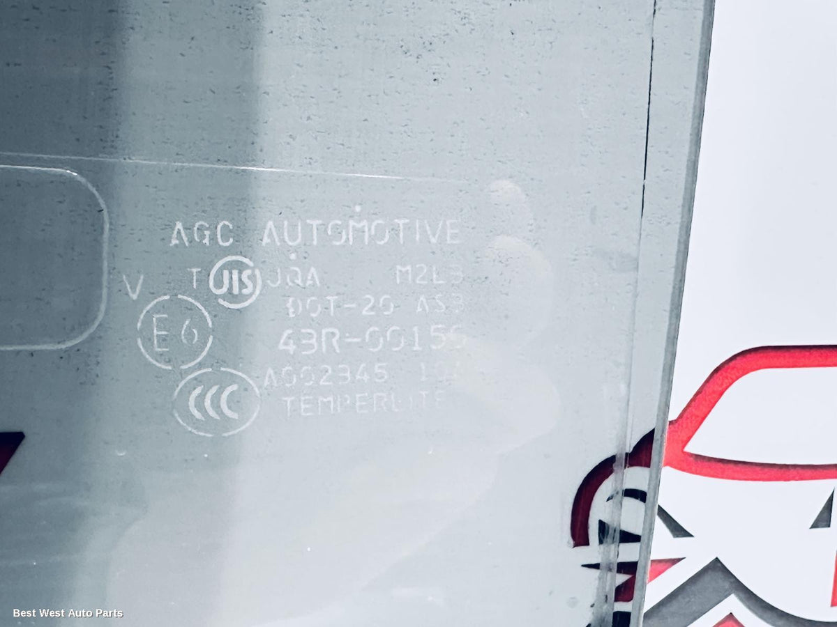 2015 MITSUBISHI OUTLANDER Left Rear Door Window
