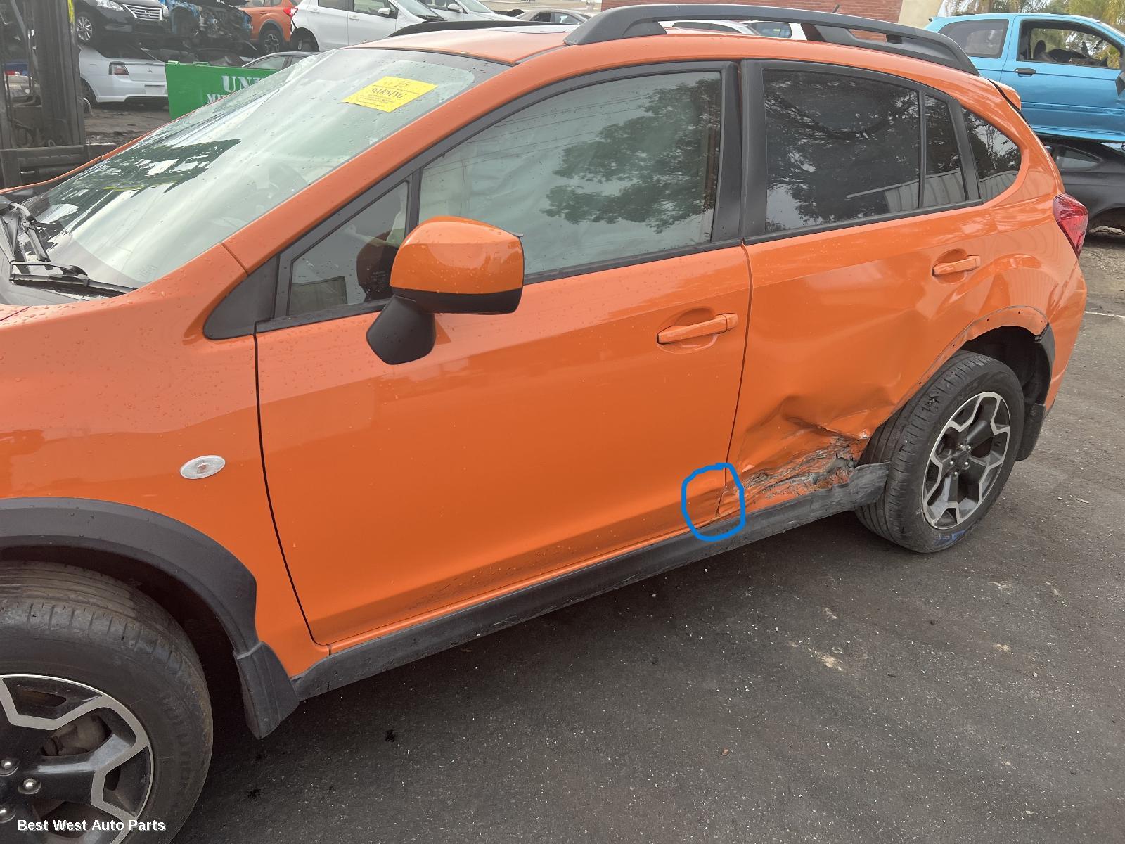 2013 SUBARU XV Left Front Door