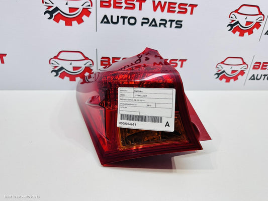 2013 TOYOTA COROLLA Left Taillight