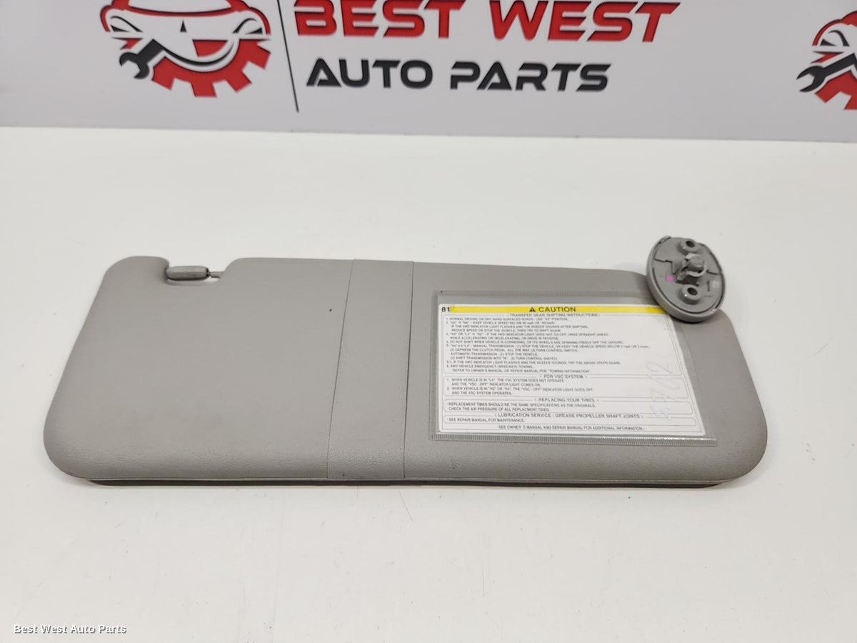 2017 TOYOTA HILUX Sunvisor