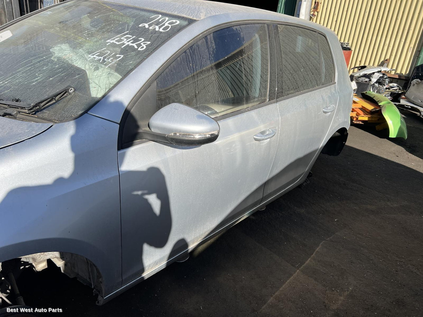 2012 VOLKSWAGEN GOLF Left Door Mirror