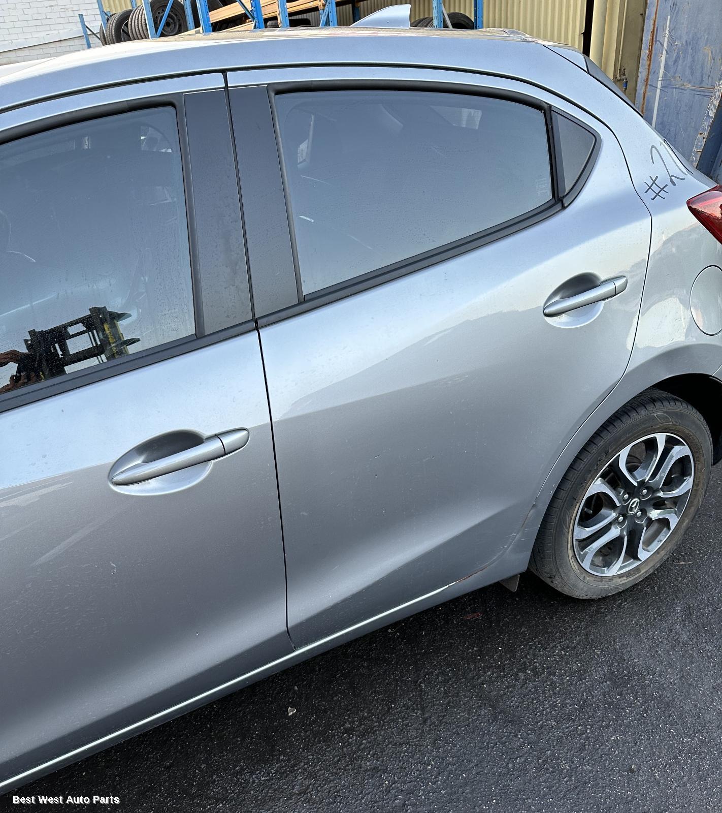 2019 MAZDA 2 Left Rear Door Window