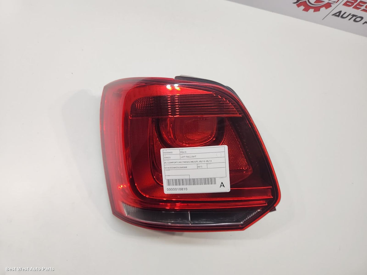 2013 VOLKSWAGEN POLO Left Taillight