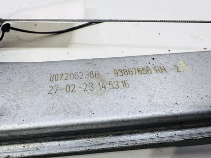 2024 RENAULT TRAFIC Right Front Window Reg/Motor
