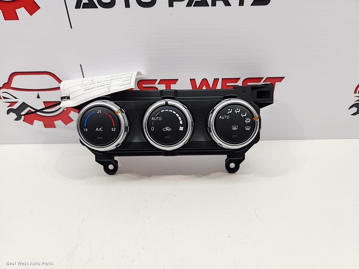 2017 MAZDA 2 Heater/Ac Controls
