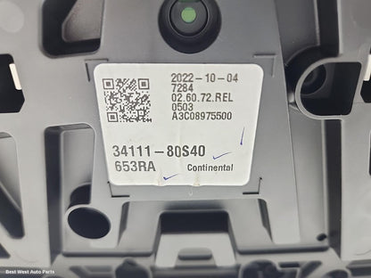 2022 SUZUKI SWIFT Instrument Cluster