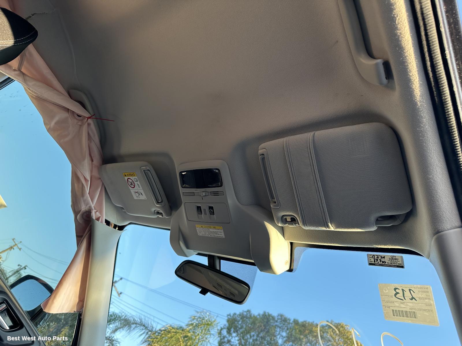 2017 SUBARU FORESTER Sunvisor