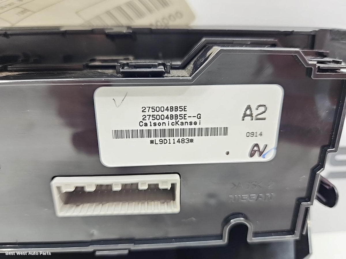 2021 NISSAN XTRAIL Heater/Ac Controls