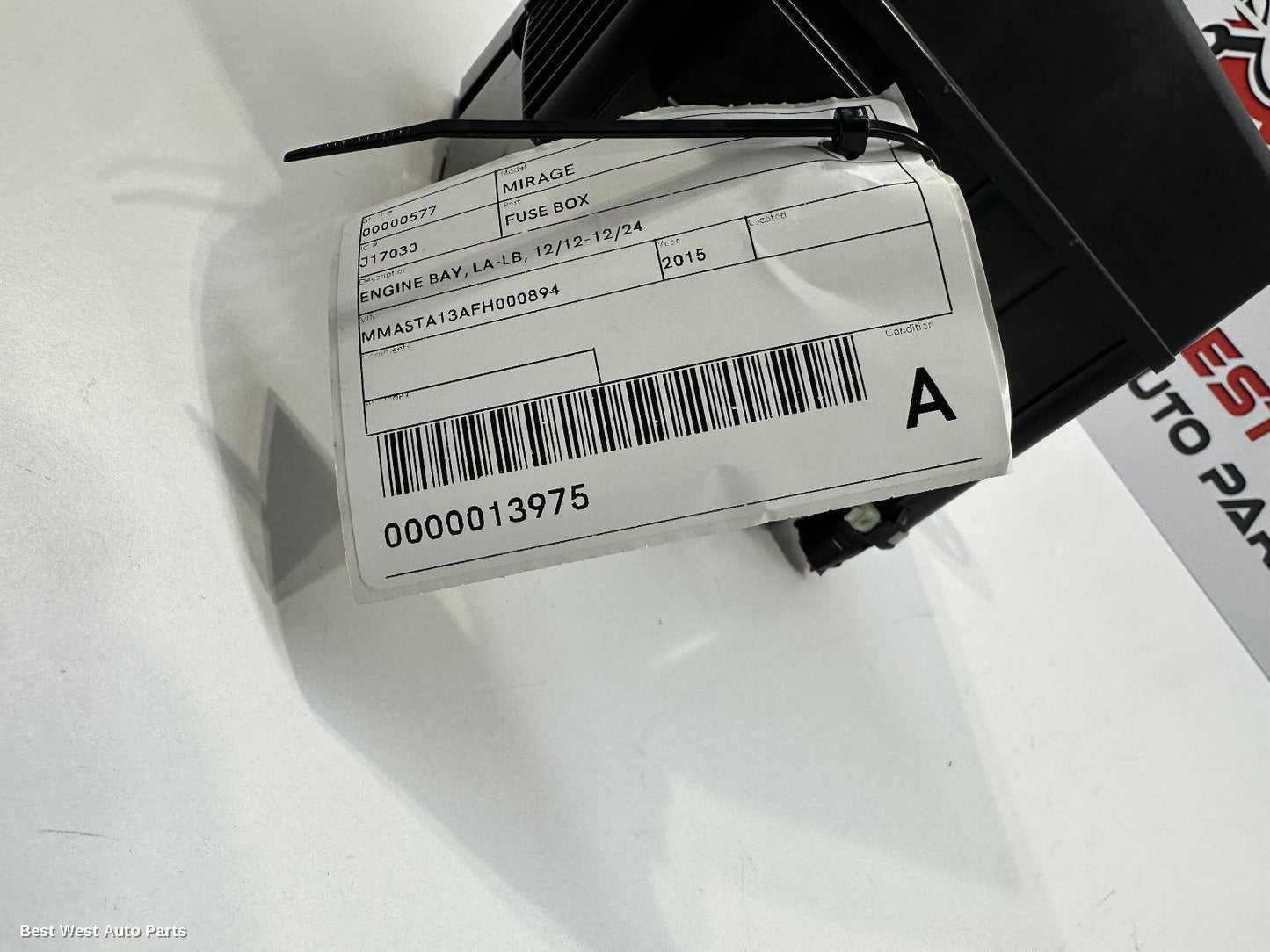 2015 MITSUBISHI MIRAGE Fuse Box