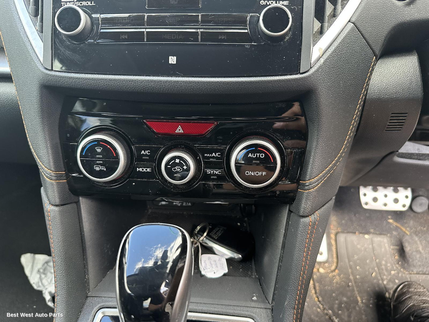2021 SUBARU XV Heater/Ac Controls