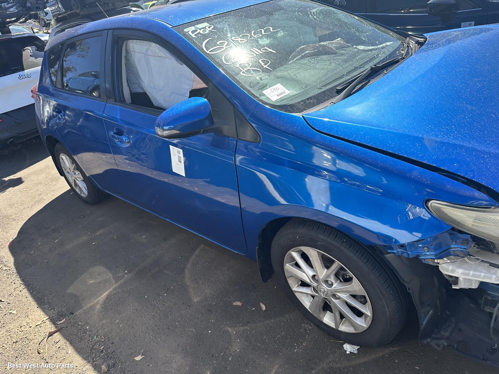 2013 TOYOTA COROLLA RIGHT_REAR_DOOR_SLIDING